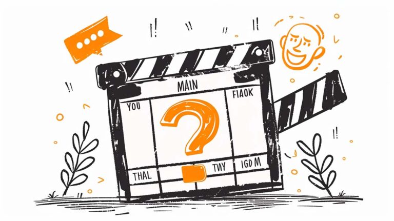 Rodzaje filmów rekrutacyjnych - klaps filmowy