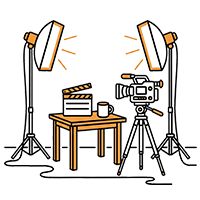 studio podcastowe wrocław - filmowanie