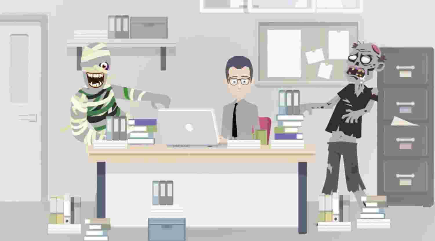 Explainer video dla aplikacji B2B - animacja
