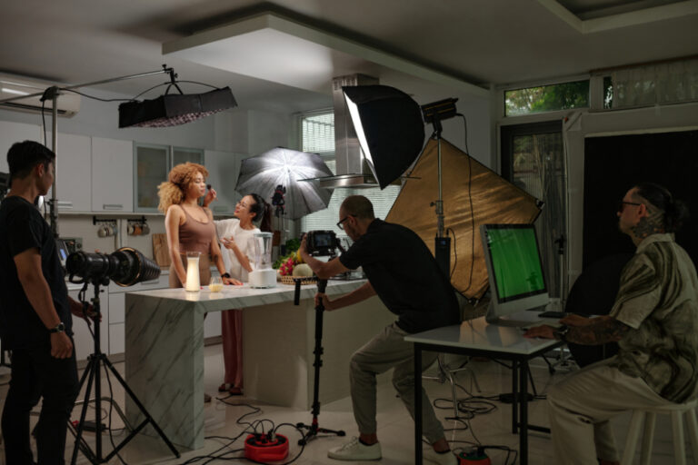making of z planu zdjęciowego - sesja - proces nagrywania